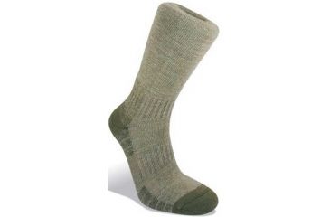 Image of Bridgedale WoolFusion Trail Light Crew Sock - Men's-Olive-X-Large