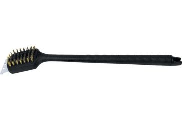 Image of Brinkmann Outdoors Grill Brush With Scraper - 18in, Black 812-9059-S