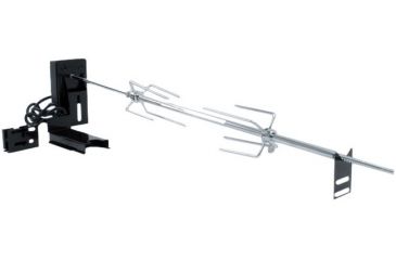 Image of Brinkmann Outdoors Rotisserie Kit, Silver/Black 812-7103-S