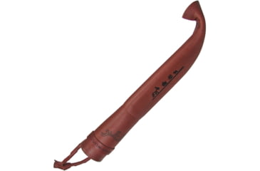 Image of Brisa Polar Knife 95 Fixed Blade Knife, 3.75in, 80CrV2 carbon steel blade Fixed Blade Knife, 8.25in Overall, 3.75in 80Crv2 Carbon Steel Blade, Curly Birch Handle, Brown Leather Belt Sheath, 24154