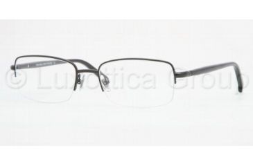 Image of Brooks Brothers STEEL MAN OPTICAL FRAME BB499 Single Vision Prescription Eyewear 1500-5318 - Black 