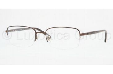 Image of Brooks Brothers STEEL MAN OPTICAL FRAME BB499 Single Vision Prescription Eyewear 1538-5318 - Brown 