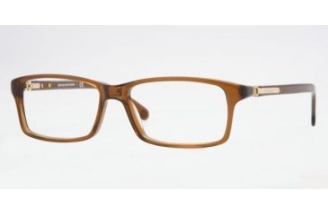 Image of Brooks Brothers BB730 Progressive Eyeglasses - Medium Brown Frame / 53 mm Prescription Lenses, 6034-5315