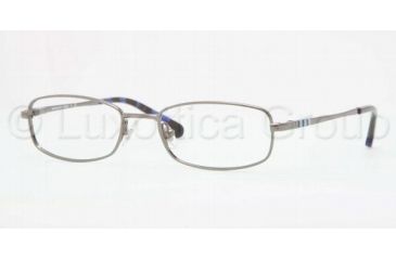 Image of Brooks Brothers BB1009 BB1009 Bifocal Prescription Eyeglasses 1567-4717 - Gunmetal Frame, Gray Gradient Lenses