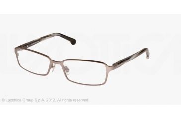 Image of Brooks Brothers BB1017 Bifocal Prescription Eyeglasses 1509-53 - Matte Gunmetal Frame, Demo Lens Lenses
