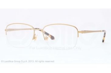 Image of Brooks Brothers BB1022 Bifocal Prescription Eyeglasses 1640-54 - Brushed Gold Frame