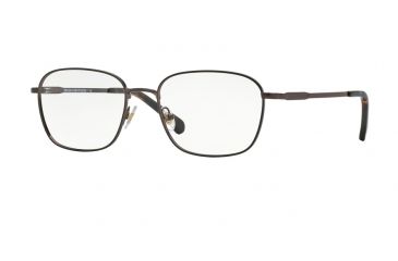 Image of Brooks Brothers BB1027 Single Vision Prescription Eyeglasses 1642-54 - Brushed Brown Frame