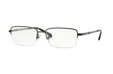 Image of Brooks Brothers BB1035 Progressive Prescription Eyeglasses 1630-53 - Brushed Gunmetal Frame