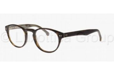 Image of Brooks Brothers BB2004 Progressive Prescription Eyeglasses 6005-4620 - Tortoise/Horn 