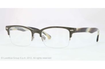Image of Brooks Brothers BB2014 Single Vision Prescription Eyeglasses 5334-50 - Olive Frame, Demo Lens Lenses