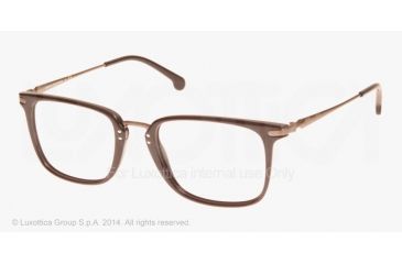 Image of Brooks Brothers BB2020 Single Vision Prescription Eyeglasses 6070-53 - Dark Blue Frame