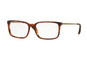 Image of Brooks Brothers BB2030 Bifocal Prescription Eyeglasses 6106-53 - Matte Dk Brown Horn/gold Frame
