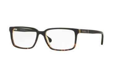 Image of Brooks Brothers BB2032 Progressive Prescription Eyeglasses 6117-55 - Black Tortoise/Black Frame