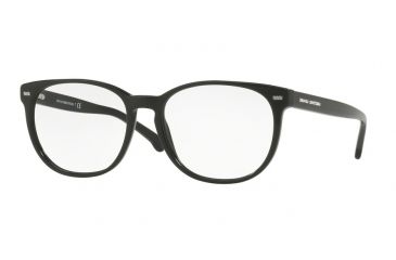Image of Brooks Brothers BB2038 Single Vision Prescription Eyeglasses 6000-57 - Black Frame