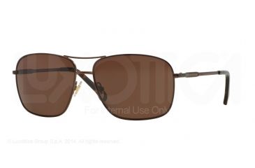 Image of Brooks Brothers BB4028 Progressive Prescription Sunglasses BB4028-164373-58 - Lens Diameter 58 mm, Frame Color Satin Brown
