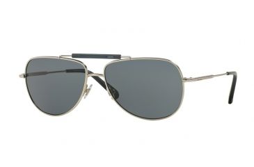 Image of Brooks Brothers BB4036S Single Vision Prescription Sunglasses BB4036S-155887-60 - Lens Diameter 60 mm, Frame Color Silver
