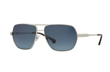 Image of Brooks Brothers BB4041S Single Vision Prescription Sunglasses BB4041S-10024U-59 - Lens Diameter 59 mm, Frame Color Silver