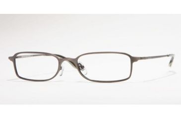 Image of Brooks Brothers BB433T-1002T-5218 Eyeglasses with No-Line Progressive Rx Prescription Lenses 52 mm Lense Diameter / Gray Frame