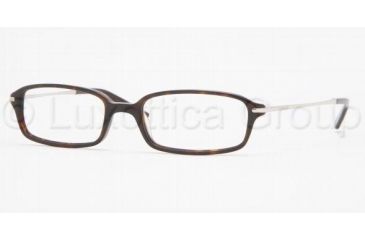 Image of Brooks Brothers BB674 Eyeglasses with No-Line Progressive Rx Prescription Lenses 5234-5017 - Dark Tortoise 