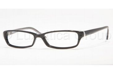 Image of Brooks Brothers BB691 Eyeglasses with No-Line Progressive Rx Prescription Lenses 5003-5314 - Black 