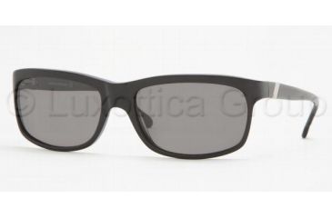 Image of Brooks Brothers BB719S Progressive Sunglasses - Black Polar Gray Frame w/ 57 mm Diameter Lenses, 500381-5717