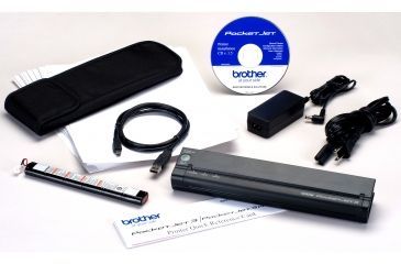 Image of Brother Mobile Solutions Pocketjet 3 200DPI Printer Kit Integrated Bluetooth/USB PJ522-BTK