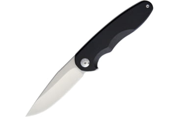 Image of Brous Blades Specter Framelock Folding Knife, 3in SW D2 Tool Steel Drop Point, Pocket Clip, Black G10 Front Handle With SW SS Back Handle, Storage Case, SPECTER SW