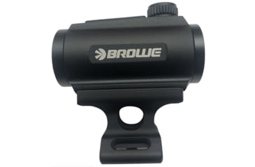 Image of BROWE Reflex 1x20 2 MOA Red Dot Tactical Sight w/Absolute Co-witness Mount, Black, One Size, BRO-2MOA
