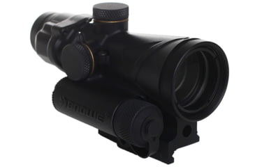 Image of BROWE 4x32 Tactical Optic Rifle Scope, 5.56mm Chevron, Blue, Black, One Size, BTO-001B