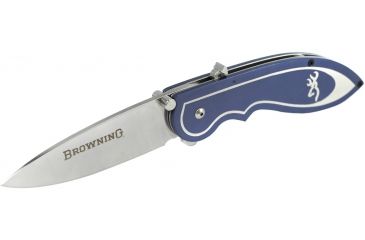 Image of Browning 355 Backdraft Assisted Open Knife - Blue 