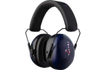 Image of Browning BG Buck Markii Hearing Protector, NRR, 26DB, Black w/R-W-B Logo, 126387