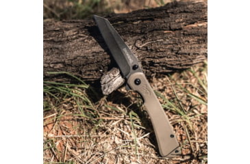 Image of Browning Branded Rock Field 3in Assisted Opening Folding Knife, 7Cr17Mov, Wharncliffe, G10 Handle, N, 3220512