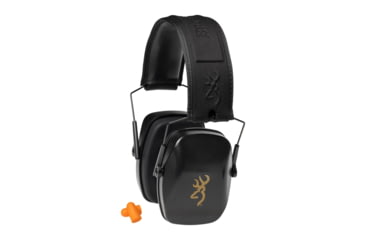 Image of Browning Buckmark Iii Hearing Protector Fldbl Nrr 27db Black
