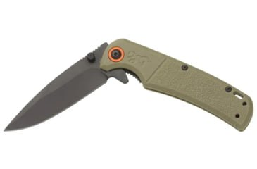 Image of Browning Buckmark Slim Folding Knives, 3.125in, D2 High Carbon Steel, Drop Point, Sage Laminate Handle, N, 3220513