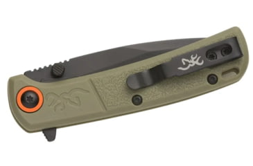 Image of Browning Buckmark Slim Folding Knives, 3.125in, D2 High Carbon Steel, Drop Point, Sage Laminate Handle, N, 3220513
