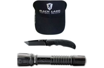 Image of Browning Cut To Black Knife and Flasight Combo 320136BL