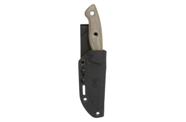 Image of Browning Desolation Fixed Blade Knife, 3.75in, 440-C, Drop Point, Composite Handle, Black, 3220508B