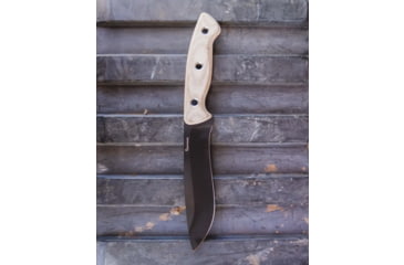 Image of Browning Desolation Fixed Blade Knife, 6in, 440-C, Drop Point, G10 Handle, Black, 3220517B