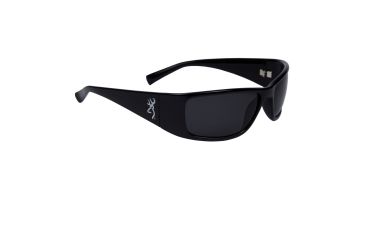 Image of Browning Eyewear Boss Black TR90 Frame Gray CR39 Polarized Lens BRN-BOS-001