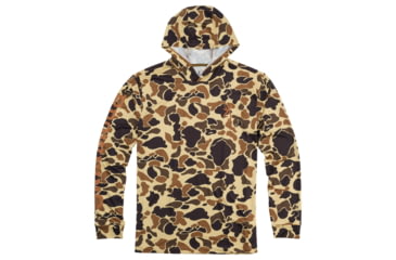 Image of Browning Hooded Long Sleeve Sun Shirt - Mens, Vintage Tan, Large, 3010861203