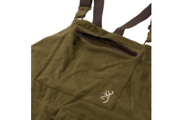 Image of Browning Hydro-Fleece Bib - Mens, Dark Olive, Large, 3061218403