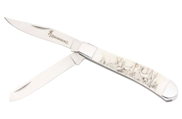 Image of Browning Knife Whitetail Trapper 3&quot; Natural Bone Scale*, 32205788