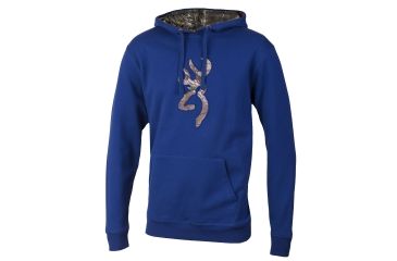 Image of Browning Mens Buckmark Camo Sweatshirt, Limoges, S BRI010012.183239.S