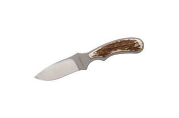 Image of Browning Nontypical Fixed Blade Knife,3in Drop Point Blade,Stag Handle 3220228