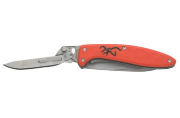 Image of Browning Primal 2 Blade Folding Knife, 2.75in, HRC 50-55/HRC 55-59, Drop Point/Scalpel, Composite Handle, N, 3220462