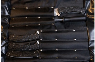 Image of Browning Primal Fish/Game Butcher Kitchen Knife Kit, 7.5/6/5in, 8Cr13MoV, Polymer/Rubber Handle, Black, 3220446