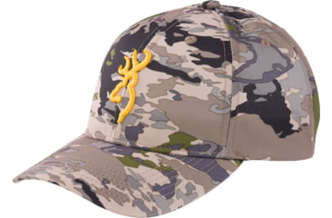 Image of Browning Rimfire Cap Buckmark Logo Ovix Velcro, Camo, 308379341