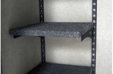 Image of Browning Safes Hunter Wide HR37 Gun Safe,60x43x25in,Textured Charcoal,Silver Chrome,Scroll,S and G Mechanical Lock 1601100167