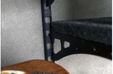 Image of Browning Safes Hunter Wide HR37 Gun Safe,60x43x25in,Textured Charcoal,Silver Chrome,Scroll,S and G Mechanical Lock 1601100167