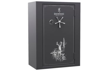 Image of Browning Safes Medallion Wide M49 Gun Safe,60x44x26in,Textured Charcoal 1601100149